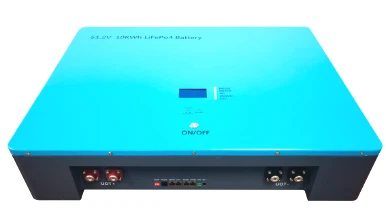 Wall-mounted Household Energy Storage Battery 9.5KWh(51.2V184Ah)