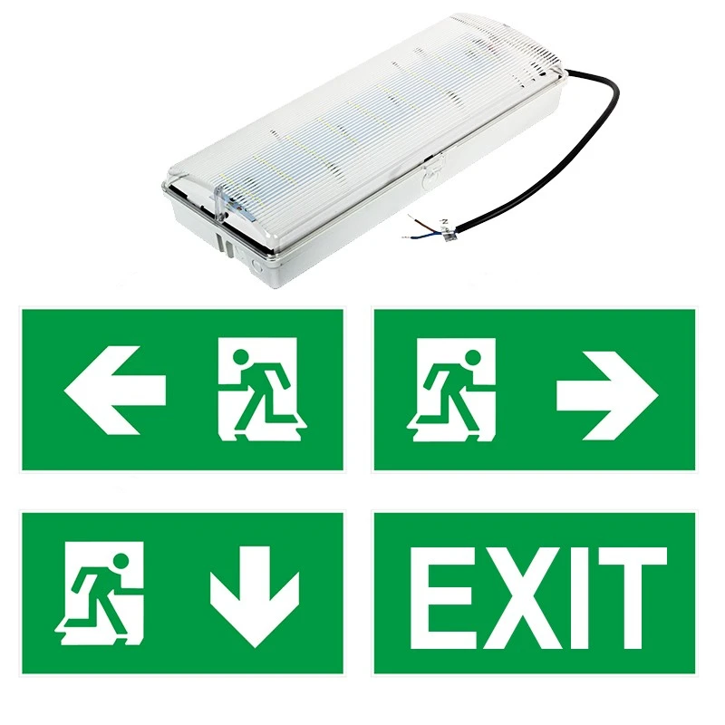 AUEXLED-04 LED Emergency Bulkhead Light, Specifically Designed For Cold And Damp Environments