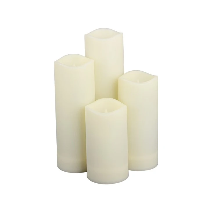 Outdoor Waterproof Flameless LED Candles Battery Operated Candles With Remote Control