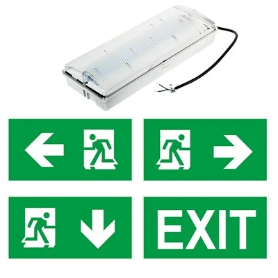 AUEXLED-04 LED Emergency Bulkhead Light, Specifically Designed For Cold And Damp Environments