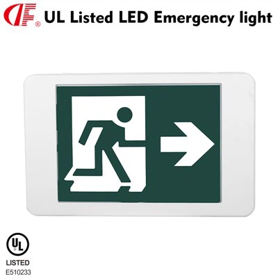 DF-2G Maintained Fire Emergency Led Running Man Exit Sign Combo