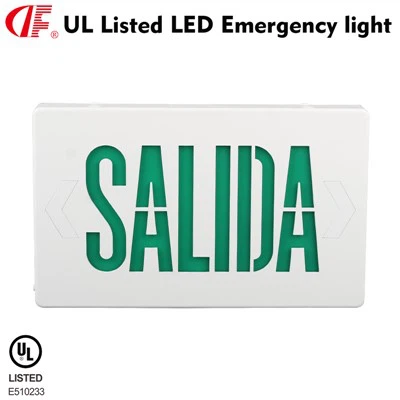 DF-3 SEÑAL LUMINSA LED (VERDE) DE SALIDA DE EMERGENCIA