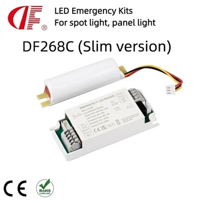 DF268C Slim LED Emergency Driver 5W 90-Min Backup Kit For Spot & Panel Lights
