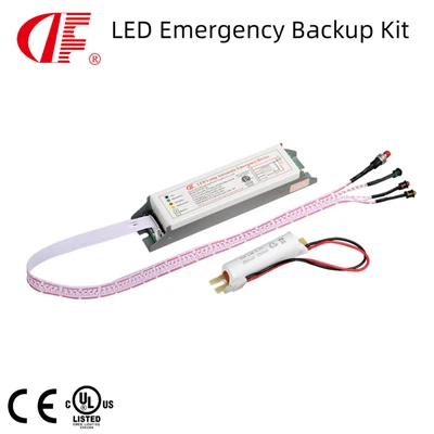 UL Listed LED Emergency Power Pack 5W Output For Max 200W LED Lights, Auto Self-Test Emergency Driver With Li-ion Battery Backup (AC120-277V)