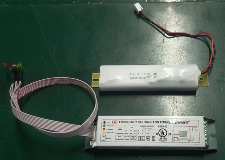 UL Certificate 168-30D-200 10W - Emergency LED Driver - Battery Backup 90 Minutes - Ideal For Wall Packs & Linear Light And Vapor Lights